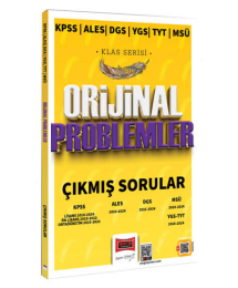 2025 KPSS ALES DGS YGS TYT MSÜ Klas Serisi Orijinal Problemler Çıkmış Sorular Yargı Yayınları
