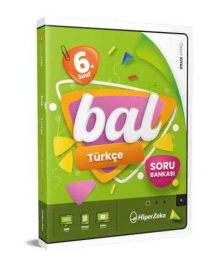 6. Sınıf BAL Türkçe Soru Bankası Hiper Zeka Yayınları