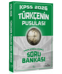 2026 KPSS Türkçenin Pusulası Soru Bankası Çözümlü CBA Yayınları