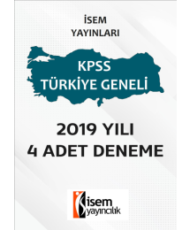 İSEM 4 ADET DENEME