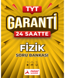 TYT Garanti 24 Saatte Fizik Soru Bankası Paraf Akademi