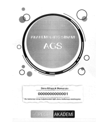 2025 MEB AGS TÜRKİYE GENELİ DENEME SINAVLARI PEGEM AKADEMİ 1-2-3-4-5-6-7-8-9 DENEMELER (TAMAMI ÇÖZÜMLÜ)