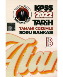2022 KPSS TARİH SORU BANKASI ATANACAKSIN