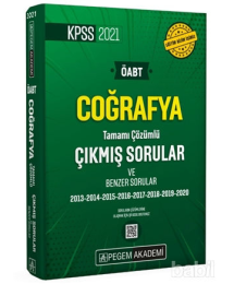 COĞRAFYA TAMAMI ÇÖZÜMLÜ ÇIKMIŞ SORULAR VE BENZER SORULAR (2013-2021)