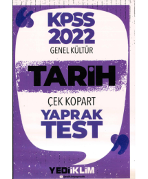 TARİH ÇEK KOPART YAPRAK TEST