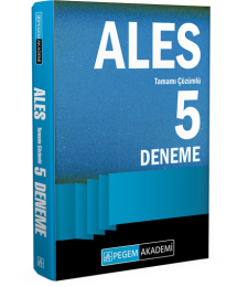 2024 ALES Tamamı Çözümlü 5 Deneme