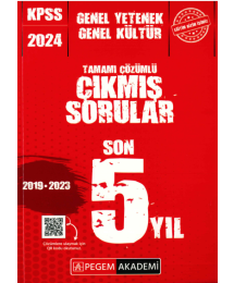 2019-2023 ÇIKMIŞ SORULAR ÇÖZÜMLÜ TÜM DERSLER