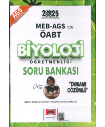 2025 MEB AGS ÖABT Biyoloji Öğretmenliği Soru Bankası Yargı Yayınları