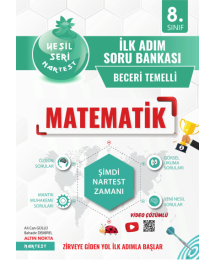 8. Sınıf Matematik İlk Adım Soru Bankası Nartest Yayınları