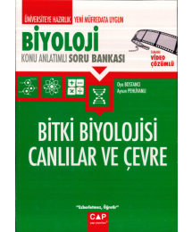 TYT-AYT BİYOLOJİ BİTKİ BİYOLOJİSİ CANLILAR VE ÇEVRE ANLATIMLI SORU BANKASI