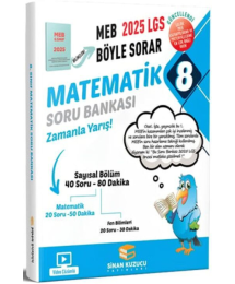 8. Sınıf LGS Matematik Soru Bankası Sinan Kuzucu