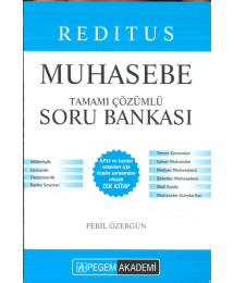 REDITUS MUHASEBE TAMAMI ÇÖZÜMLÜ SORU BANKASI