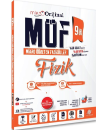 Mikro 9. Sınıf Fizik MÖF Mikro Öğreten Fasiküller Orijinal Yayınları
