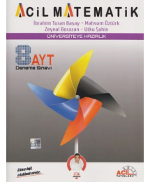 AYT Matematik 8 li Deneme Sınavı Acil Yayınları