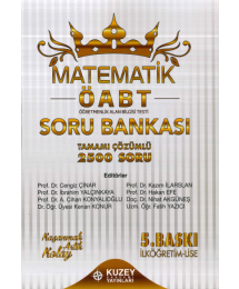 TAMAMI ÇÖZÜMLÜ 2500 SORU BANKASI İLKÖĞRETİM-LİSE