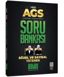 2025 MEB AGS Sözel Sayısal Yetenek Soru Bankası Retro Yayıncılık