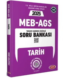 2025 MEB AGS Tarih Soru Bankası Çözümlü Data Yayınları