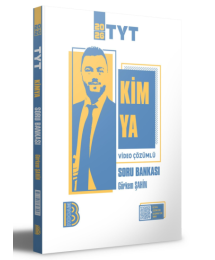 2026 TYT Kimya Soru Bankası Benim Hocam Yayınları