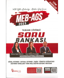 2025 MEB-AGS Tüm Dersler Soru Bankası Çözümlü Hoca Kafası Yayınları