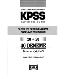 ÖLÇME VE ÖĞRENME 20+20