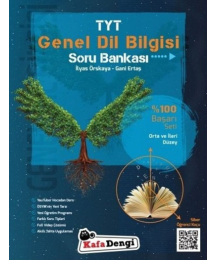 TYT Genel Dil Bilgisi Soru Bankası Orta ve İleri Düzey Siber Öğrenci Koçu Kafa Dengi Yayınları