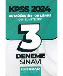 3 DENEME SINAVI GY GK