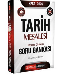 2026 KPSS Tarih Meşalesi Soru Bankası - Ahmet Yaşar Akkaya Pegem Akademi Yayınları