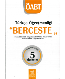 BERCESTE TÜRKÇE ÖĞRETMENLİĞİ 5 ÇÖZÜMLÜ DENEME