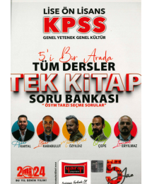 5'İ 1 ARADA TEK KİTAP SORU BANKASI TÜM DERSLER (5YÜZ SERİSİ)