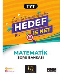 TYT Matematik Hedef 15 Soru Bankası IQ Yayınları