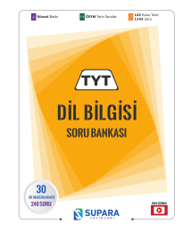 TYT Dil Bilgisi Soru Bankası Supara Yayınları