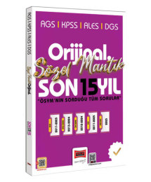 2026 KPSS AGS ALES DGS Orijinal Sözel Mantık Son 15 Yıl Çıkmış Sorular Yargı Yayınları