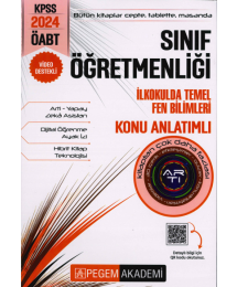 SINIF ÖĞRETMENLİĞİ KONU ANLATIMLI (İLKOKULDA TEMEL FEN BİLİMLERİ)