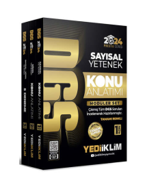 2024 DGS Konu Anlatımlı Modüler Set (3 CİLT)