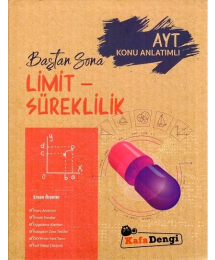 AYT Limit Süreklilik Baştan Sona Konu Anlatımlı Kafa Dengi Yayınları