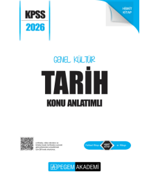 TARİH 2026 KPSS Genel Yetenek Genel Kültür Lisans Konu Anlatımlı Modüler Set Pegem Yayınları