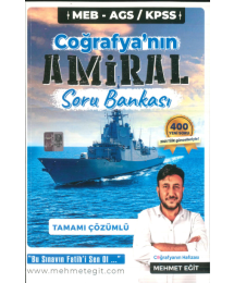 2025 MEB AGS KPSS Coğrafya Amiral Soru Bankası Tamamı Çözümlü Eğit Akademi