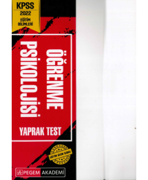 ÖĞRENME PSİKOLOJİSİ YAPRAK TEST