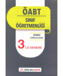 3'LÜ DENEME ÇÖZÜMLÜ