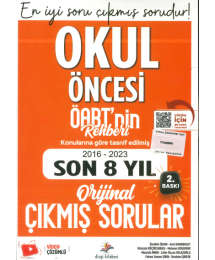 ÖABT OKUL ÖNCESİ ÖĞRETMENLİĞİ 2016-2023 ORJİNAL ÇIKMIŞ SORULAR