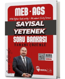 2025 MEB-AGS Sayısal Yetenek Soru Bankası Çözümlü Hoca Kafası Yayınları