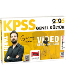 2026 KPSS Genel Kültür Tarih Video Ders Notları Yargı Yayınevi