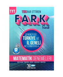 TYT Matematik Fark Tekrar Ettiren 14 x 40 Denemesi