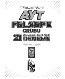 AYT FELSEFE GRUBU 21 DENEME TAMAMI ÇÖZÜMLÜ