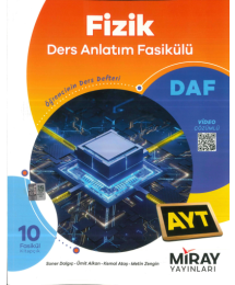 AYT Fizik Ders Anlatım Fasikülleri Miray Yayınları