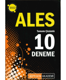 ALES TAMAMI ÇÖZÜMLÜ 10 DENEME