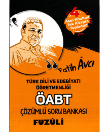 TÜRK DİLİ VE EDEBİYATI ÖĞRETMENLİĞİ ÖABT ÇÖZÜMLÜ SORU BANKASI FUZULİ
