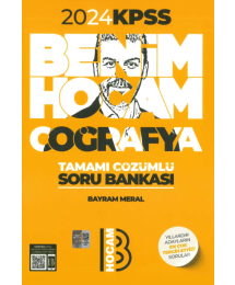 COĞTAFYA TAMAMI ÇÖZÜMLÜ SORU BANKASI BENİM HOCAM BAYRAM MERAL
