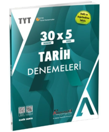Alternatif Yayınları TYT Tarih 30 x 5 Branş Denemeleri