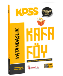 KPSS Vatandaşlık Konu Anlatımlı Kafa Föy Hoca Kafası